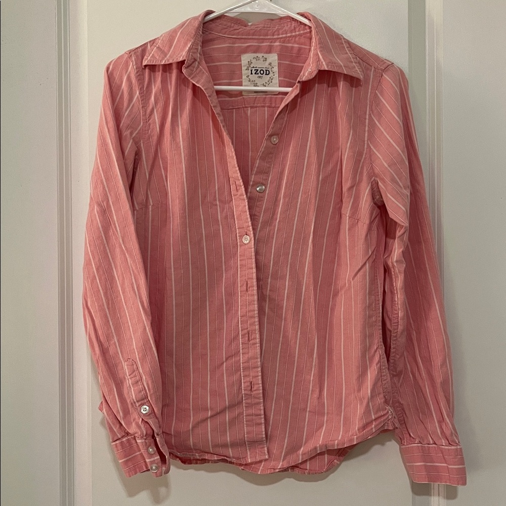 Women’s IZOD Pink Button Down Top